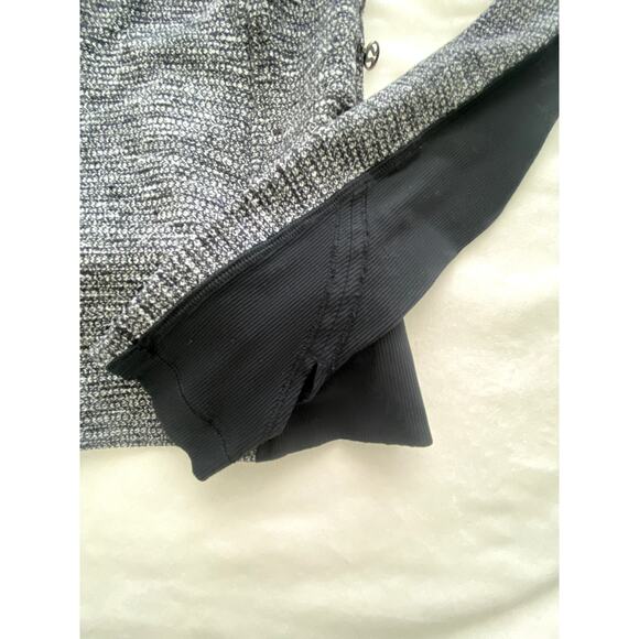 Womens Lululemon Bhakti Yoga Jacket Black/Gray Size 6 - Picture 5 of 8